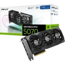 Placa de vídeo PNY GeForce RTX 5070 Triple Fan OC 12 GB GDDR7