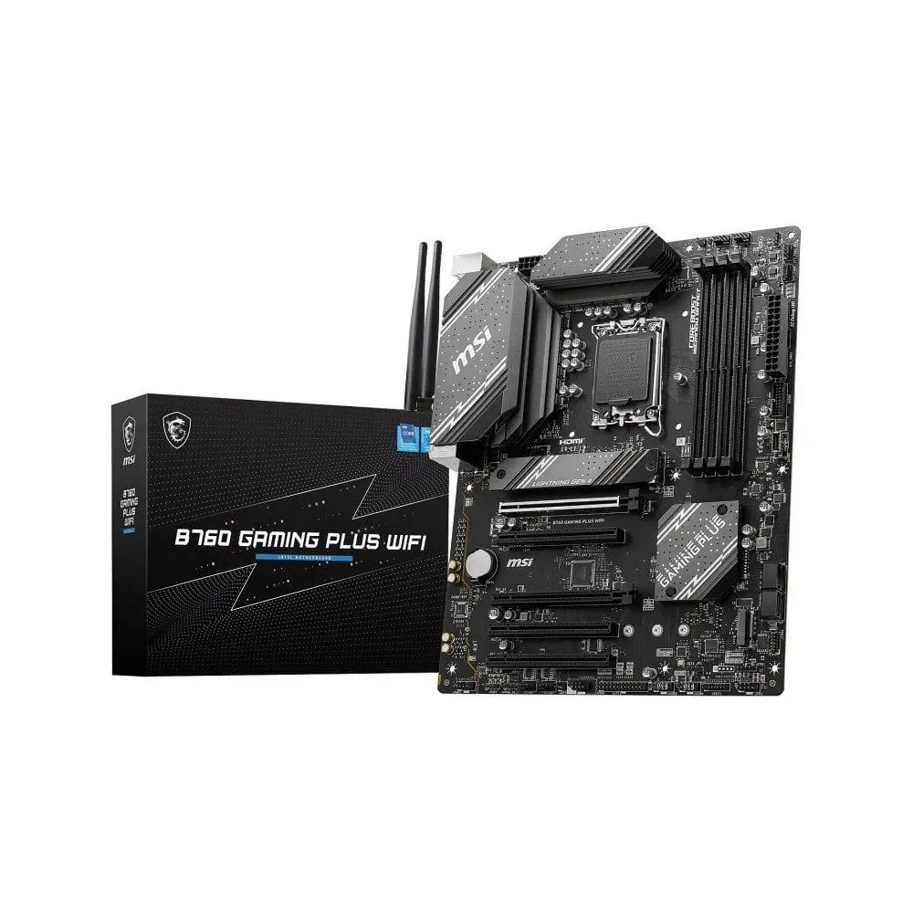 Motherboard MSI B760 Gaming Plus WiFi DDR5 Intel LGA 1700