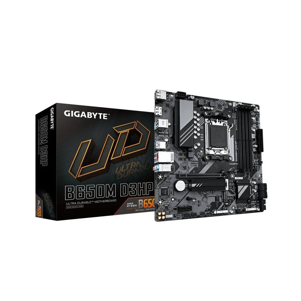 Placa Base Gigabyte B650M D3HP AM5, GIGABYTE, Placas Base Placa Base Gigabyte B650M D3HP AM5, GIGABYTE, Placas Base