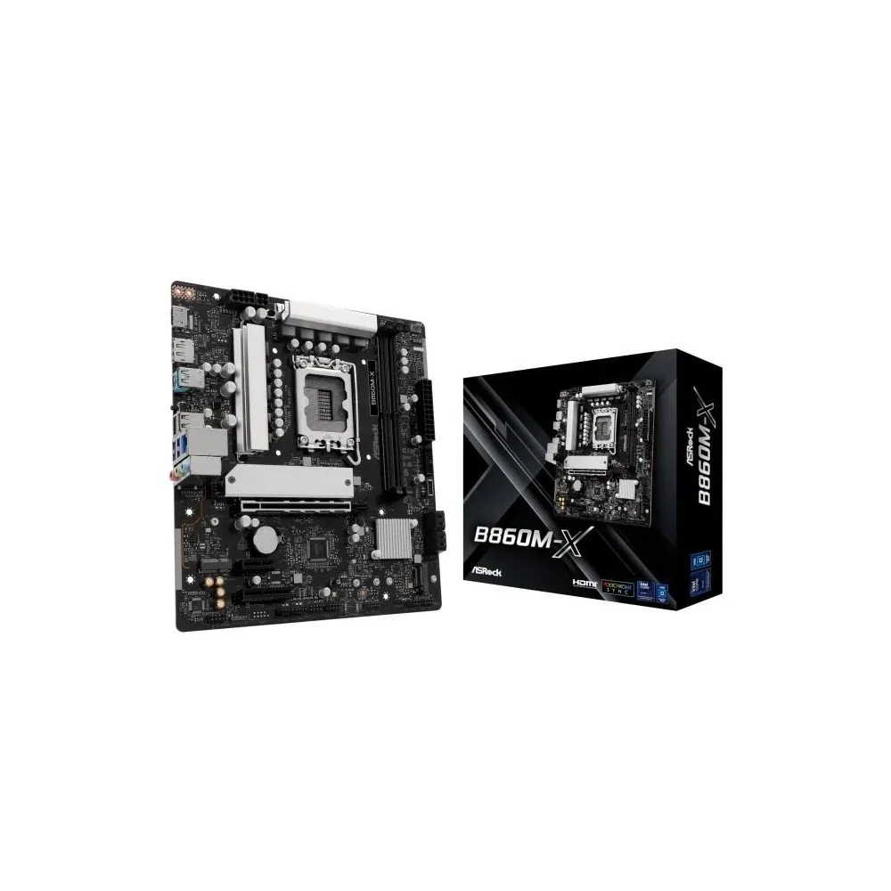 Placa Base ASRock B860M-X Intel LGA de ASROCK en oferta | Placas Base | Portes grátis