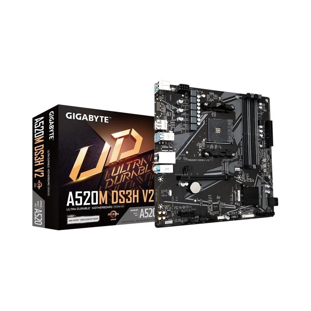 Carte mère Gigabyte A520M DS3H V2 de GIGABYTE en oferta | Cartes mères | Portes grátis