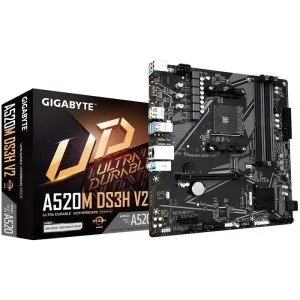 Carte mère Gigabyte A520M DS3H V2 de GIGABYTE en oferta | Cartes mères | Portes grátis