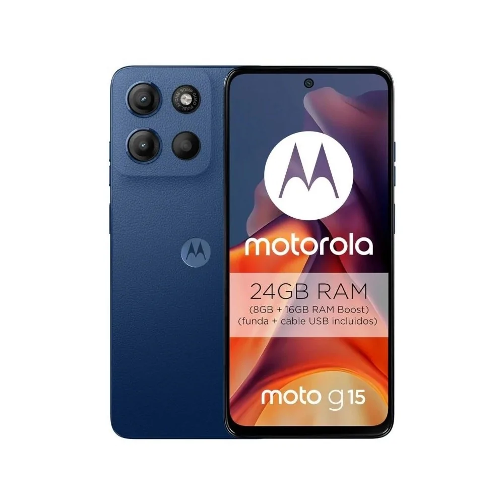 Smartphone Motorola Moto G15  de MOTOROLA en oferta | SMARTPHONES | Portes grátis