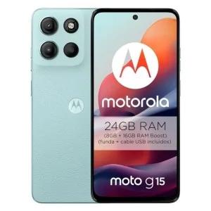 Smartphone Motorola Moto G15 de MOTOROLA en oferta | SMARTPHONES | Portes grátis
