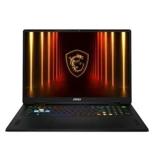 Notebook MSI Vector 18HX-878XES U9-275HX com 32GB de RAM, SSD de 1TB e placa de vídeo RTX5070Ti Freedos