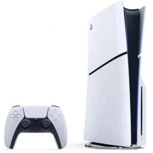 Sony Playstation 5 Slim Standard 1TB Console Includes Dual Sense Controller and Preinstalled Game ASTRO's PLAYROOM Chassis E