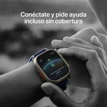 Apple Watch Ultra 3 GPS + Cellular 49mm Caixa em Titânio Natural Pulseira Azul Oceano Náutica