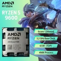 Processador AMD Ryzen 5-9600 3.8GHz Socket AM5