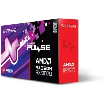 Carte graphique Sapphire Radeon RX 9070 Pulse Gaming de SAPPHIRE en oferta | Cartes graphiques | Portes grátis