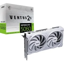 Tarjeta Gráfica MSI GeForce RTX 5060 Ventus 2X OC White de MSI en oferta | Tarjetas Graficas | Portes grátis