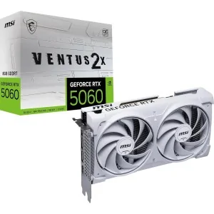 Placa de vídeo MSI GeForce RTX 5060 Ventus 2X OC White
