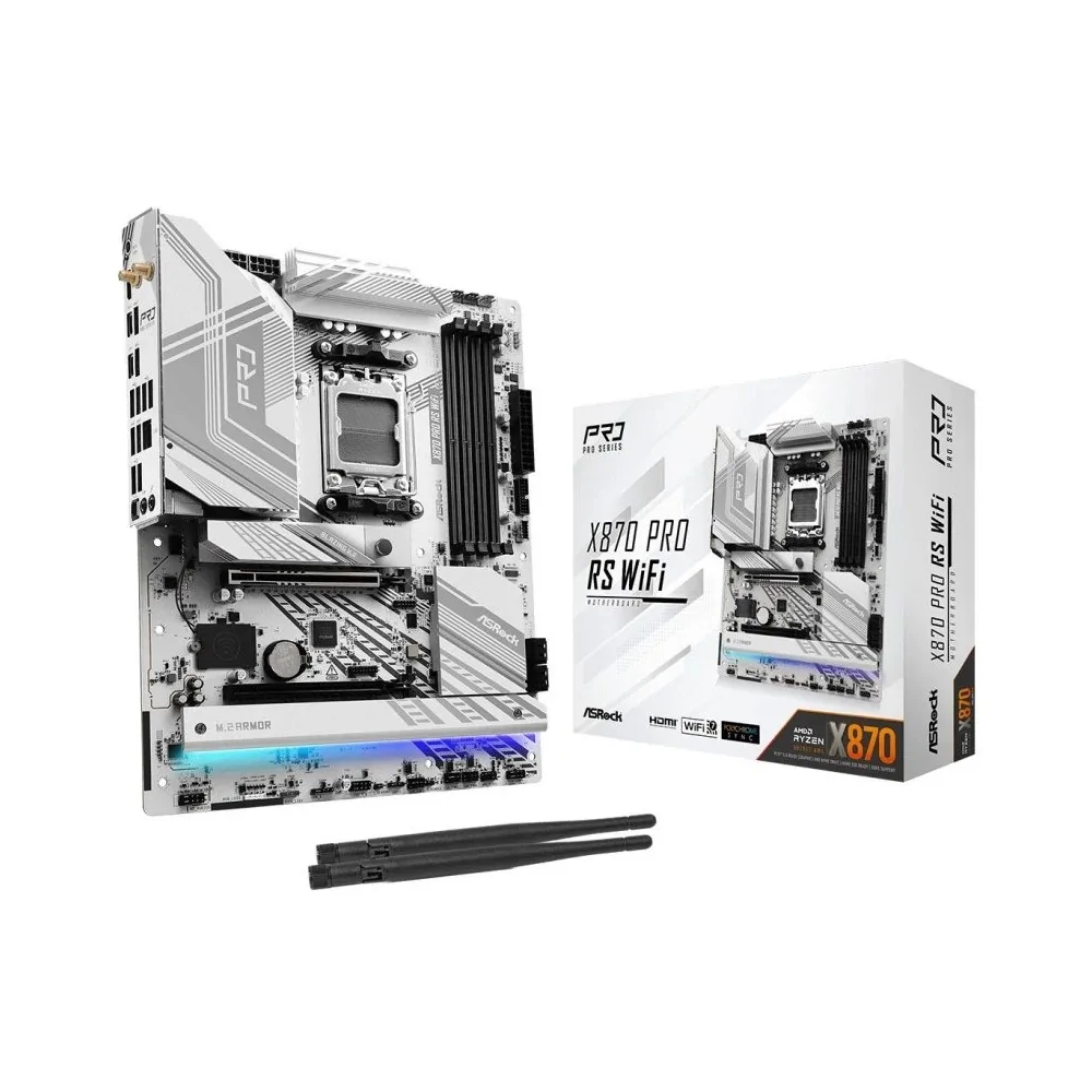 Carte mère ASRock X870 Pro Race Sport WiFi de ASROCK en oferta | Cartes mères | Portes grátis