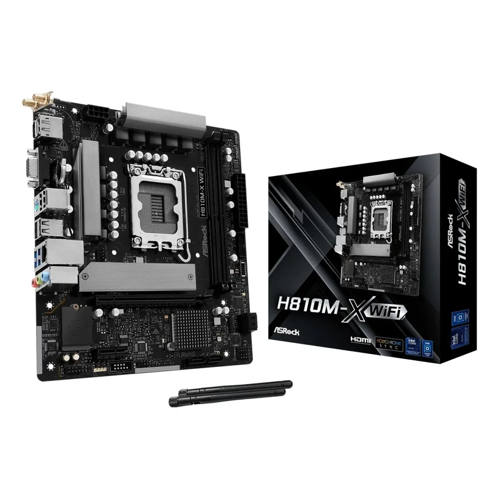 Placa-mãe ASRock H810M-X WiFi