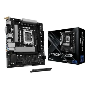 Placa Base ASRock H810M-X WiFi de ASROCK en oferta | Placas Base | Portes grátis