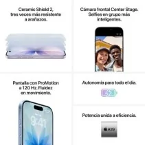 Smartphone Apple iPhone 17 256GB de APPLE en oferta | SMARTPHONES | Portes grátis