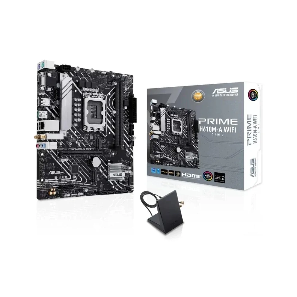 Placa Base Asus Prime H610M-A WiFi DDR5 de ASUS en oferta | Placas Base | Portes grátis