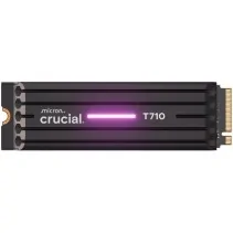 Disque Dur Crucial T710 1 To avec dissipateur NVMe M.2 Type 2280 de CRUCIAL en oferta | Disques durs | Portes grátis