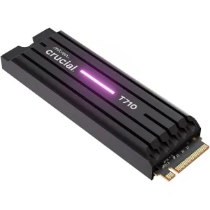 Disco Duro Crucial T710 1 TB avec dissipateur NVMe M.2 Type 2280 de CRUCIAL en oferta | Discos Duros | Portes grátis