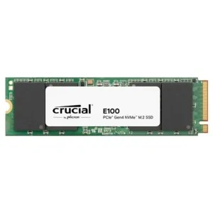 Disco Duro Crucial E100 2 TB M.2 NVMe Type 2280 Version OEM Bandeja de CRUCIAL en oferta | Discos Duros | Portes grátis