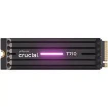Disco rígido Crucial T710 de 2 TB com dissipador NVMe M.2 tipo 2280.
