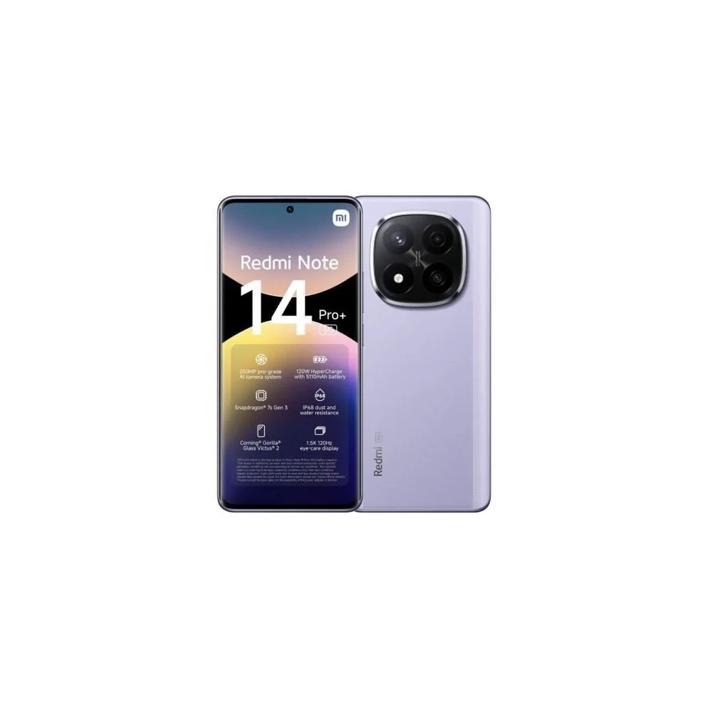 Smartphone Xiaomi Redmi Note 14 Pro+ de XIAOMI en oferta | SMARTPHONES | Portes grátis