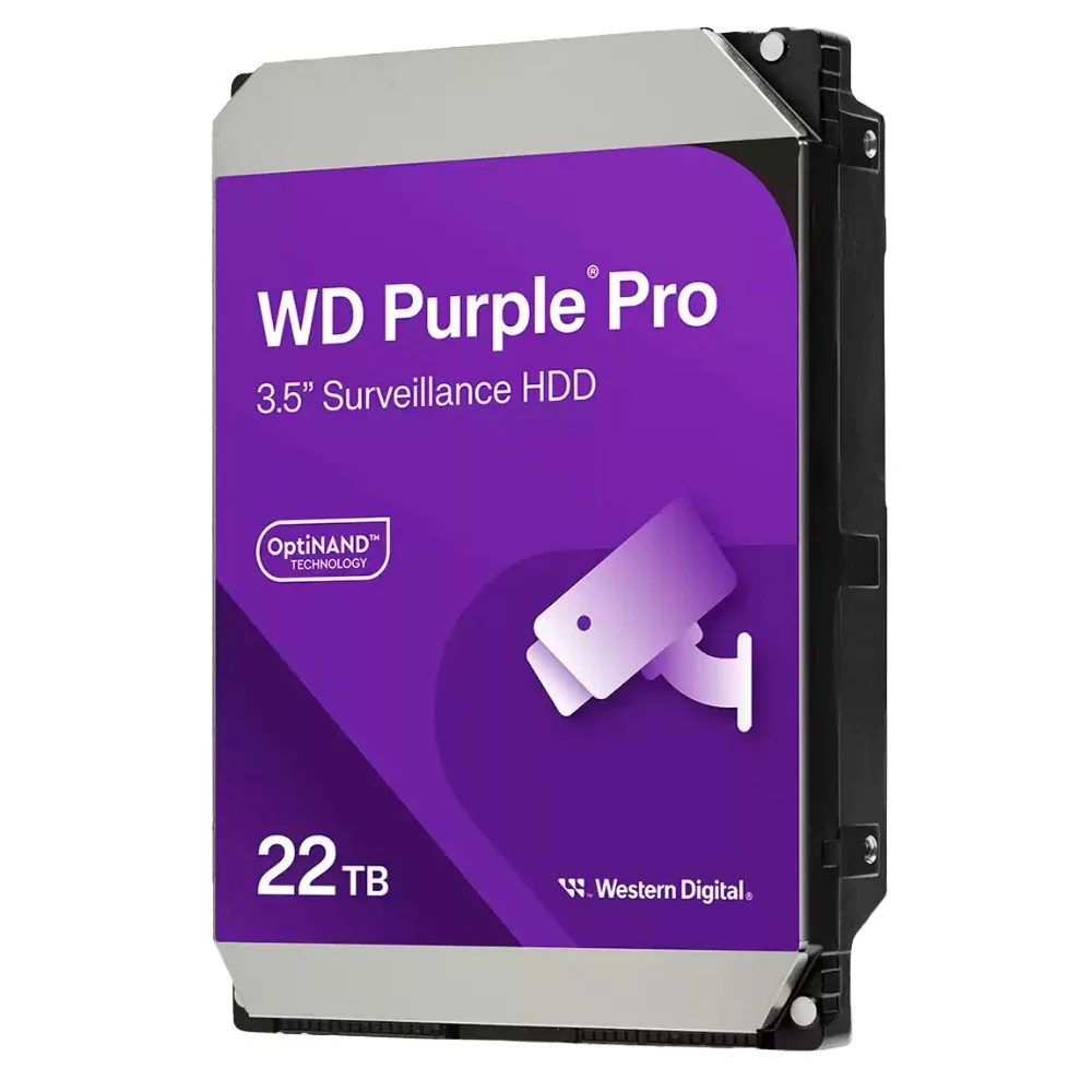 Disco Duro 3,5" Western Digital Purple Pro 22 TB SATA de WESTERN DIGITAL en oferta | Discos Duros | Portes grátis