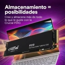 Disque dur SSD Crucial P310 1 To de CRUCIAL en oferta | Disques durs | Portes grátis