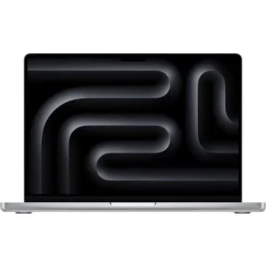 Apple MacBook Pro 14' M5 Pro com CPU de 18 núcleos, 24GB de RAM, SSD de 2TB e GPU de 20 núcleos na cor prata.
