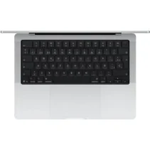 Apple MacBook Pro 14" Apple M5 Max com 18 núcleos, 36GB, SSD de 2TB, GPU com 32 núcleos na cor Prata.
