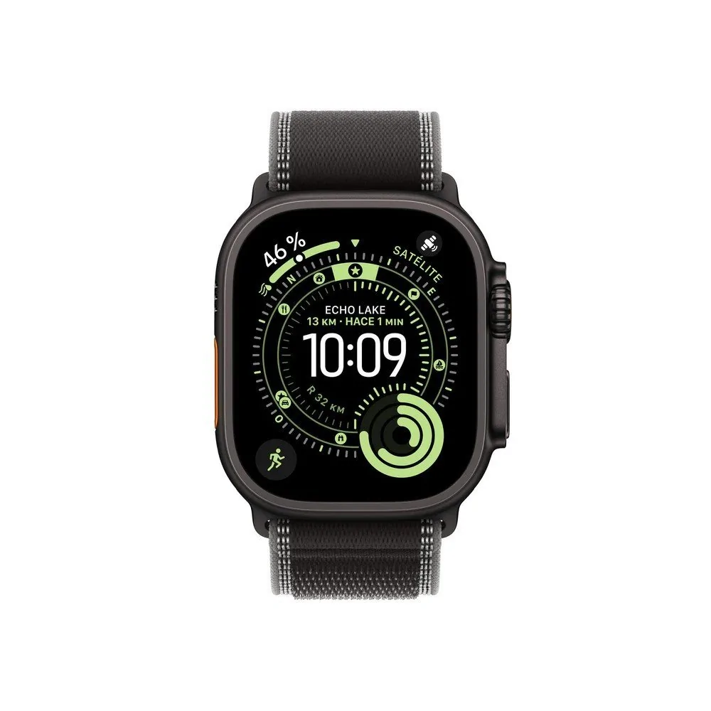 copy of Apple Watch Ultra 3 GPS + Cellular 49mm Black Titanium Case Black Trail Loop Strap M and L