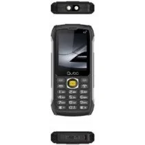 Telemóvel Rugerizado Qubo ST-002 para Idosos Preto