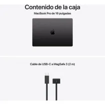 Apple Macbook Pro 16' M5 Pro, com CPU de 18 núcleos, 48GB de RAM, SSD de 1TB, GPU de 20 núcleos, cor Preto Espacial.