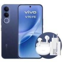 Smartphone Vivo V70 FE 8GB 256GB 6.83' 5G Azul Inclui Carregador + Auscultadores