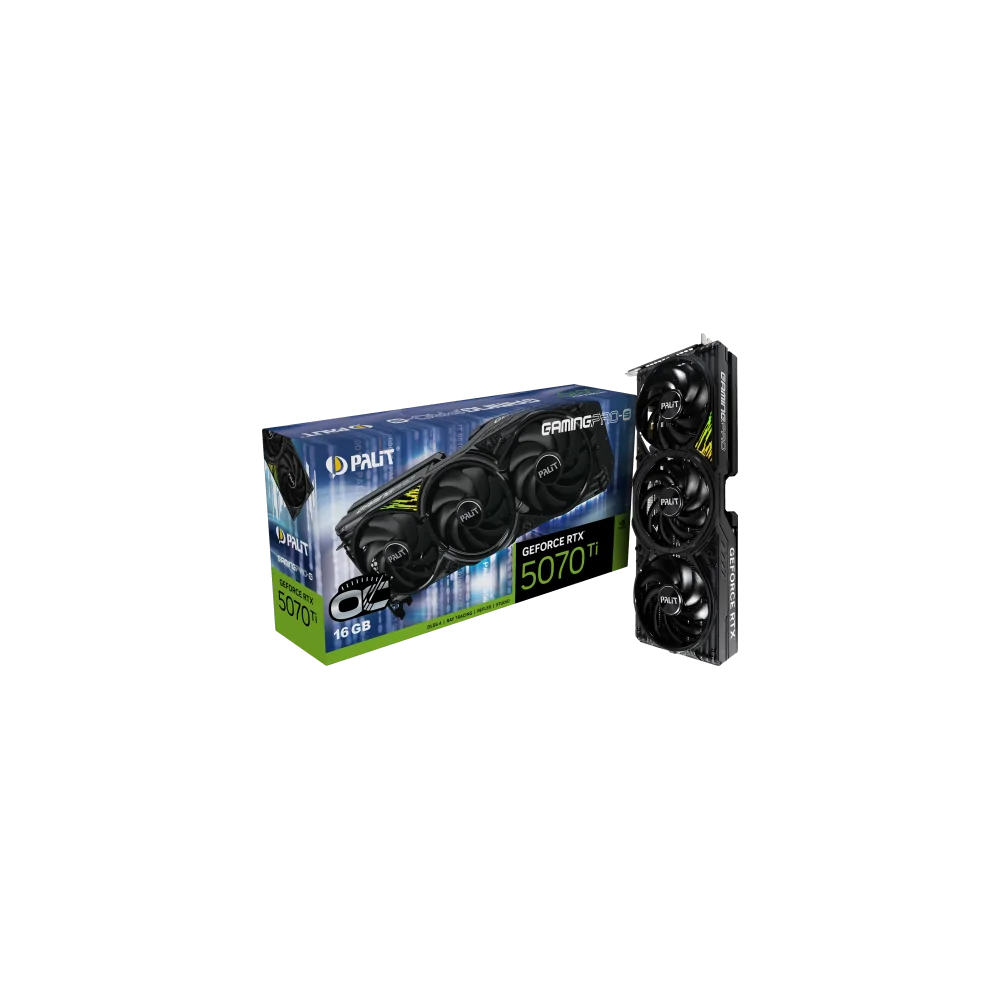 Tarjeta Gráfica Palit GeForce RTX 5070 Ti  de PALIT en oferta | Tarjetas Graficas | Portes grátis