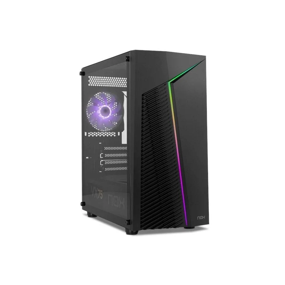 Boîtier PC NOX Infinity Zeta RGB de NOX en oferta | Boîtes - Tours | Portes grátis