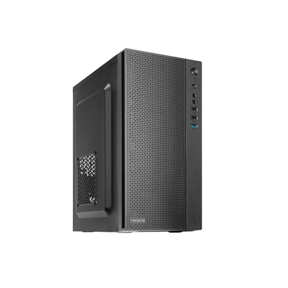Caixa de PC Tacens Anima AC5 Micro ATX USB 3.0 preta.