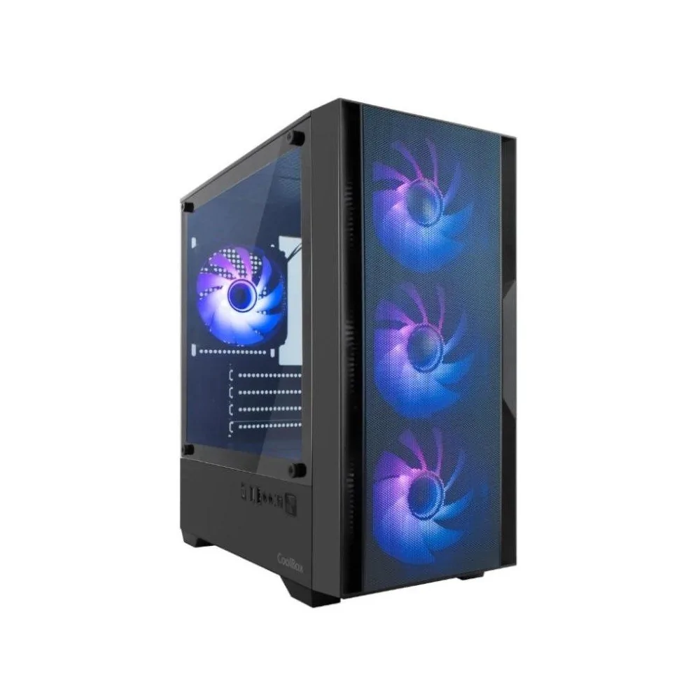 Coolbox Gaming GM220 Micro ATX Black PC Case