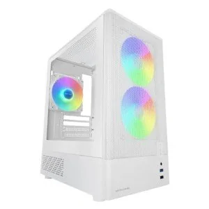 Mars Gaming MC-ONYXW White Micro ATX PC Case