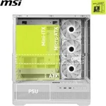 Boîtier PC MSI Mag Pano 110R de MSI en oferta | Boîtes - Tours | Portes grátis