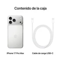Smartphone Apple iPhone 17 Pro Max 256GB 6.9' 5G Plata