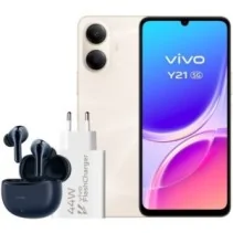Vivo Y21 4GB 256GB 6.74' 5G Oro Incluye Cargador + Auriculares