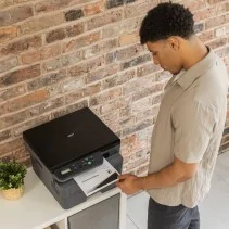 Brother DCP-L2620DW Mini Series 3-in-1 Multifunction Printer, Black