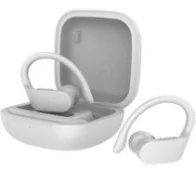 Fones de ouvido esportivos Bluetooth Daewoo DW2023 com estojo de carregamento Autonomia 5h Brancos