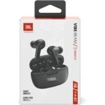 Bluetooth Headphones JBL Vibe Beam with Charging Case 8h Battery Life Black