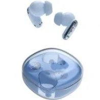 Auriculares Bluetooth Mars Gaming MHIB2 com estojo de carregamento Autonomia de 7h Azuis.