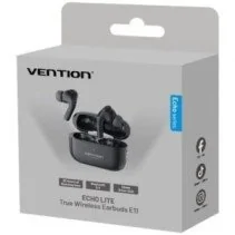Bluetooth Headphones Vention Echo Lite E11 with charging case 6h Battery life Black