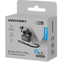 Bluetooth headphones Vention Echo Lite E11 Plus with charging case Autonomy 6h Black