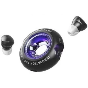 Fones de ouvido Bluetooth Vention NBRB0 com estojo de carregamento Autonomia de 6 horas Pretos.