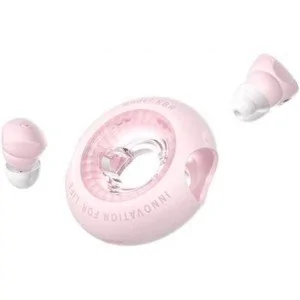 Bluetooth Earphones Vention NBRP0 with Charging Case 6h Autonomy Pink