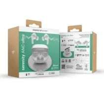 Energy Sistem Serenity ANC Ultra White Wireless Headphones with Noise Cancellation